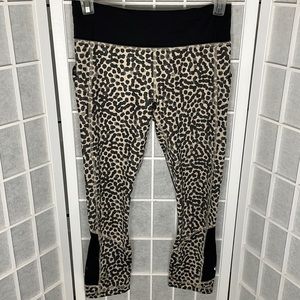 Lululemon Leopard Abstract Yoga Pants